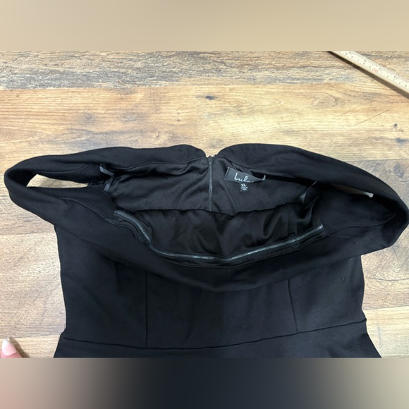 Elegant Lulu’s Black Off-Shoulder Dress - Picture 9 of 9